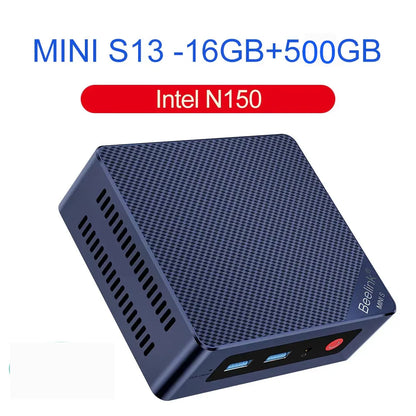 Beelink Mini S13 Intel Twin Lake N150 S12 Pro N100 16G 500G Windows 11 Mini S 11th N5095 DDR4 8GB 128GB Desktop Computer N95