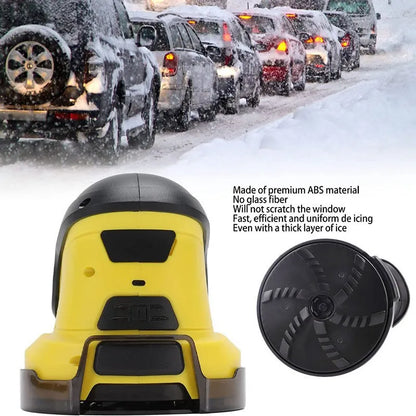 Electric Car Snow Scraper Ice Scrapers For Auto Windshield Ice Remover Scratch-Free Glass Handheld Electric Snow Scraper
