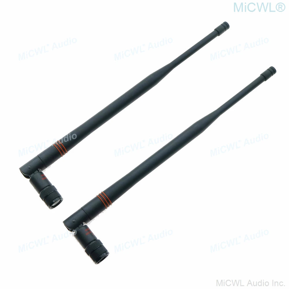 2pcs 10.1" Aerial Antenna For Shure UHF ULX SLX UR PGX UA820 Wireless Receiver 472-542MHz 542-635Mhz 638-698MHz 774-865MHz
