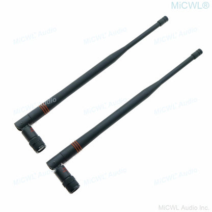 2pcs 10.1" Aerial Antenna For Shure UHF ULX SLX UR PGX UA820 Wireless Receiver 472-542MHz 542-635Mhz 638-698MHz 774-865MHz