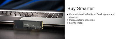 Crucial P3 Plus 1TB 2TB PCIe Gen4 NVMe M.2 SSD Internal Hard Drive(OEM Package)&Crucial NVME 2280 P310 1TB  SSD&Crucial T500 1TB
