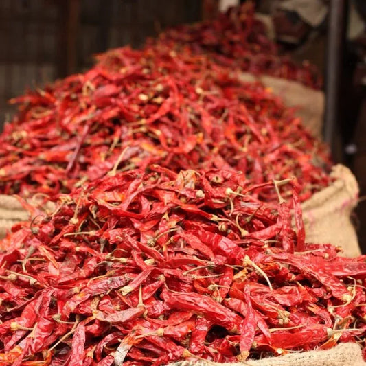 Premium Teja S17 Raw AD Dried Red Chilli Export Quality High Pungency Whole Red Pepper Bulk Supply From India
