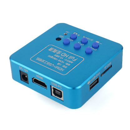 55MP 48MP 4K 1080P HDMI USB Video Microscope Camera 1-130X Infinitely Far C Mount Lens LED Light for Digital Image Acquisition