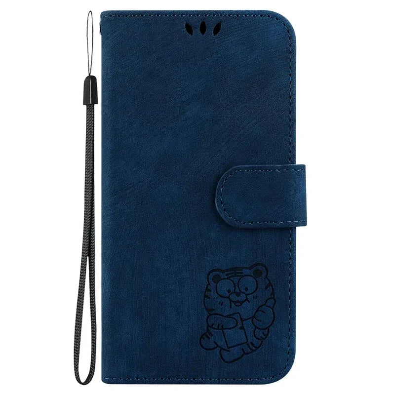 For Xiaomi Redmi 13 Case Solid Color Leather Flip Phone Case for Xaomi Redmi 13 Cover Redmi13 13C 5G Wallet Card Slots Etui