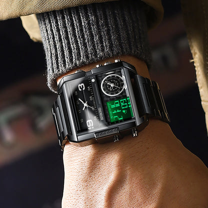 BINBOND Luxury quartz watches for men luminous waterproof multi-functional men's watch sport fashion casual reloj wristwatch TOP
