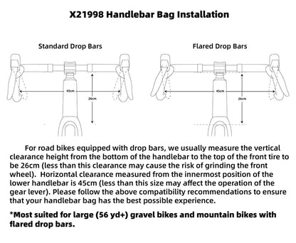 Rhinowalk Bike Handlebar Bag Waterproof Big Capacity 4L-12L  Frame Front Tube Cycling Bag Trunk Pannier Bike Accessories
