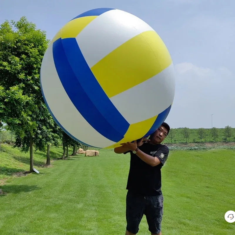 0.6-2m Pvc Volleyball, Inflatable Balloon, Parent-Child Interactive Children's Toy Ball, Kindergarten Ball, Interactive Props