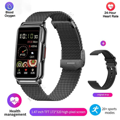 Bluetooth Connected Phone Smart Watch Women Men Music Fitness Sports Bracelet Sleep Monitor Man Waterproof Smartwatch Women+Box