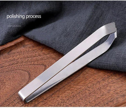 1 PC Stainless Steel Fish Bone Tweezers Pincer Clip Puller Remover Tongs Fish Bone Plucking Clamp Kitchen Gadgets Seafood Tools