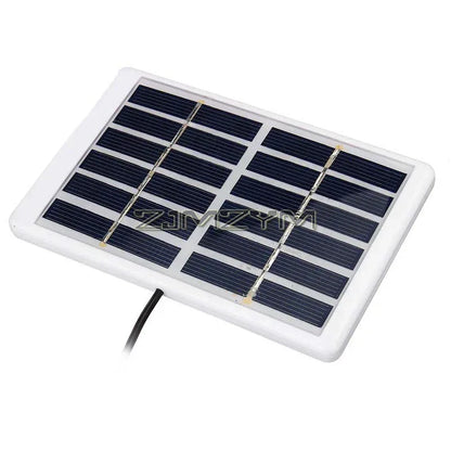 1.2W 6V Solar Panel Portable Solar Charger with DC Output for Portable Power Station, Power Bank, Phone, Laptop, Camping