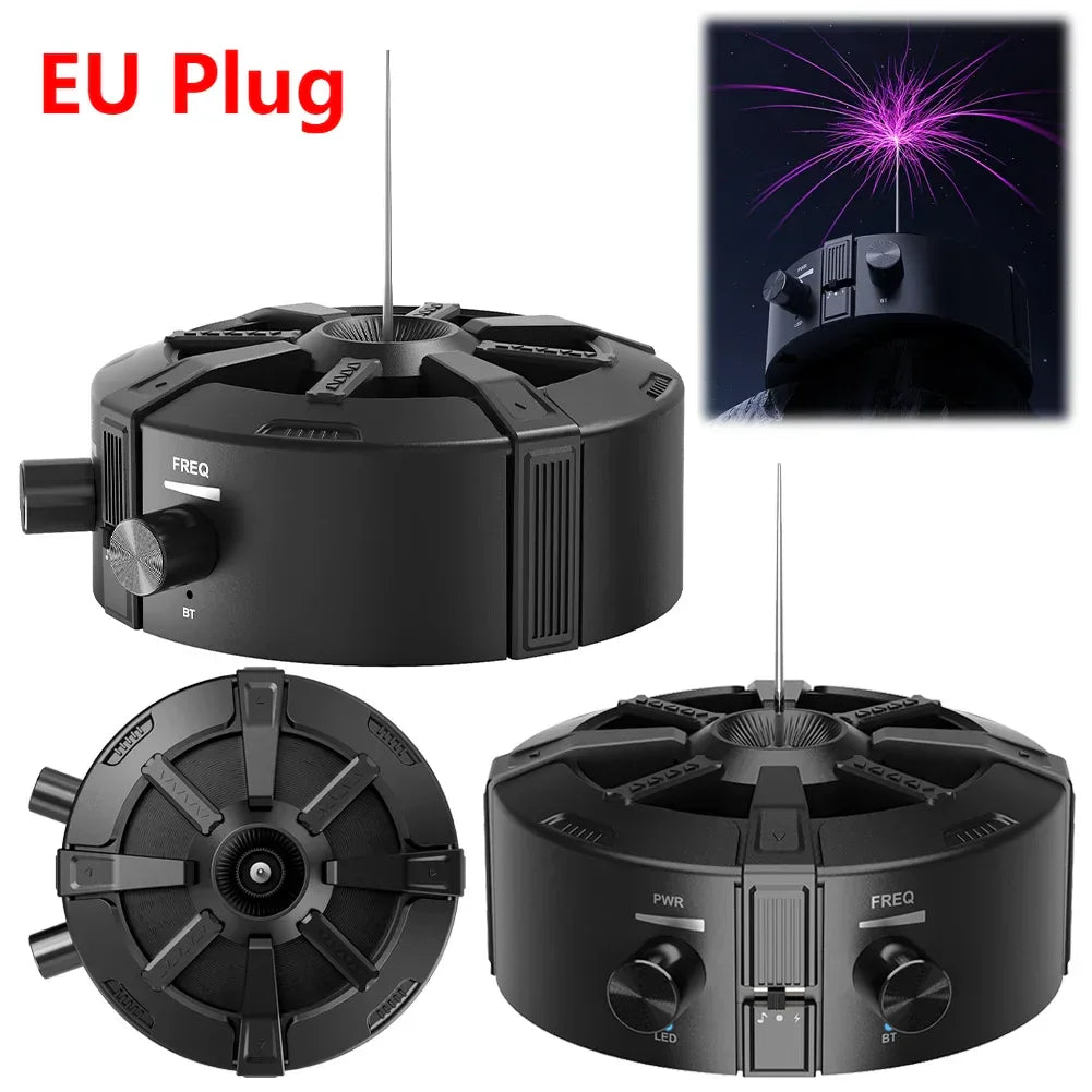 2025 Music Tesla Coil Bluetooth AUX Wireless Speaker Touchable Spark Tesla Musical Coil Lighting For Science Experiment Gifts