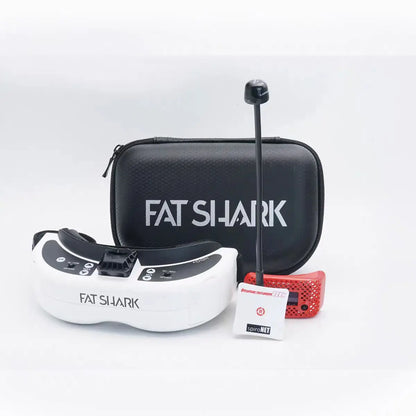 Fatshark Dominator Hdo2 Goggles With Immersionrc Rapidfire And Lumenier Axii Patch And Lumernier Axii Antenna For Fpv Rc Drone