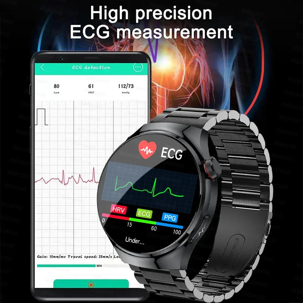 2026New For Man Smartwatches Outdoor Sport Smart Watch Men 1.43“ HD AMOLED Screen ECG physical examination BT5.0 Call smartwatc