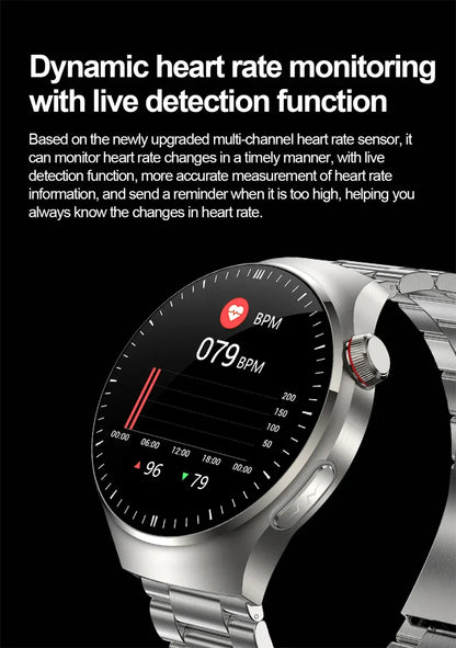 2026New For Man Smartwatches Outdoor Sport Smart Watch Men 1.43“ HD AMOLED Screen ECG physical examination BT5.0 Call smartwatc