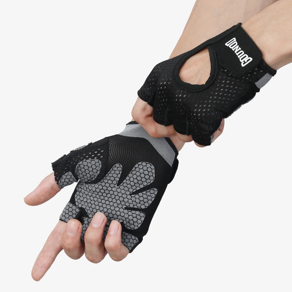 1Pair Workout Gloves Weight Lifting Gloves Palm Support Protection for Men Women,Exercise Gloves Sports for Training,Fitness,Gym