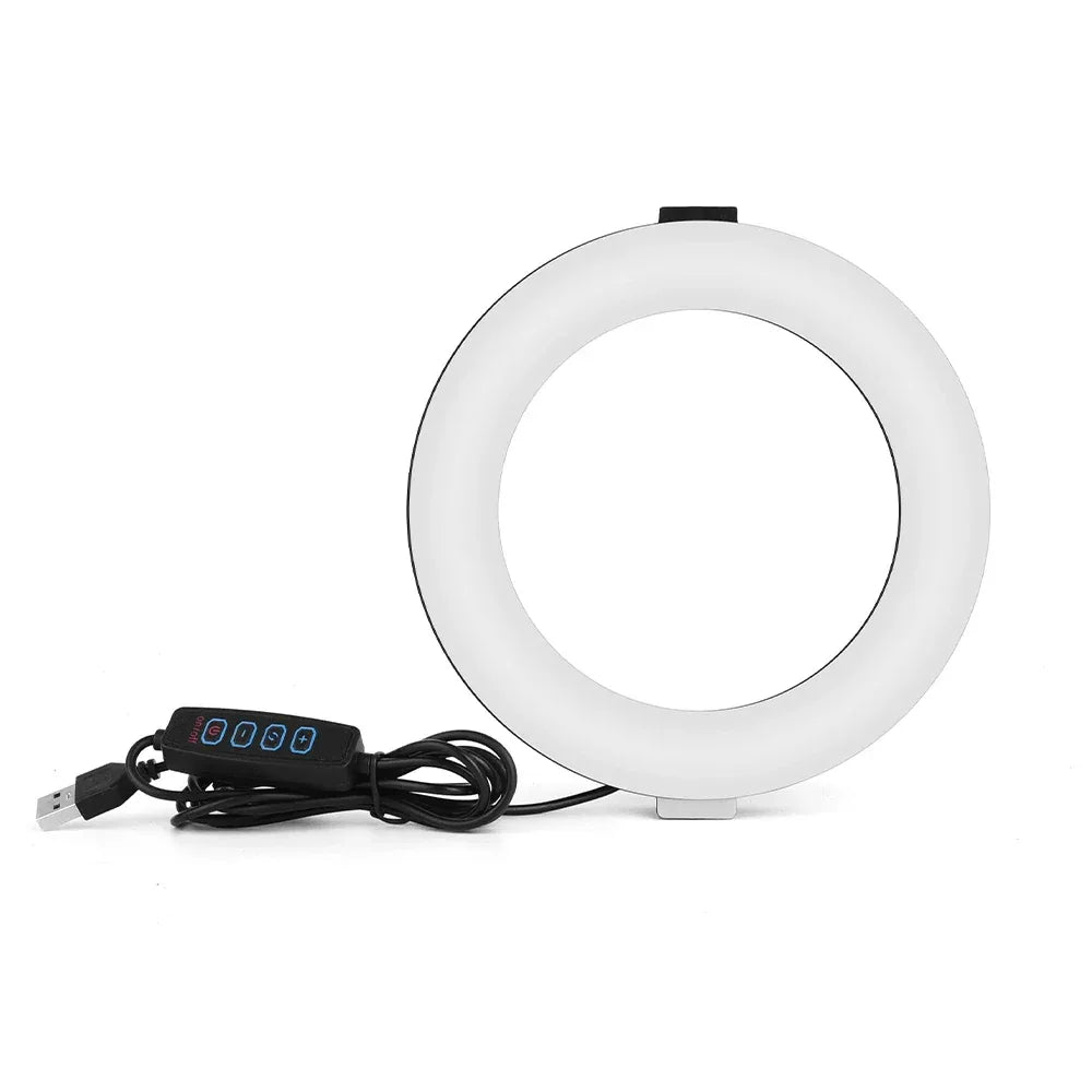6inch Video Led Light Photography Selfie Dimmable Video Fill Light with Tripod For Photo Studio Live Stream Fill Lamp Makeup