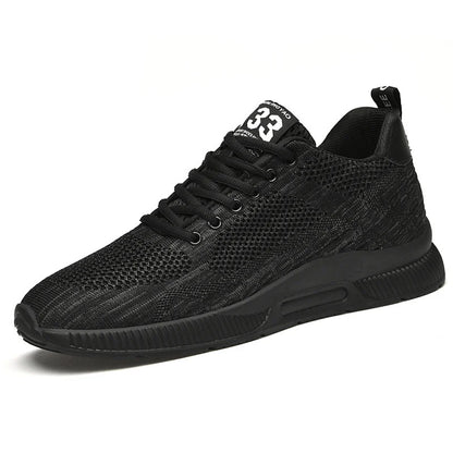 Plus Size 46 Men Sneakers Elevator Shoes Summer Mesh Breathable Heightening Shoes Man Invisiable Increased 6CM Taller Shoes