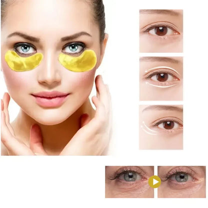 Skincare Products 24K Gold Hyaluronic Acid Eye Mask Remove Dark Eye Circles Collagen Eye Patches Korean Face Care Product