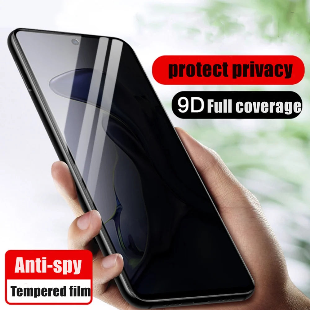 1~3PCS Anti Spy Tempered Glass For iPhone 17 17e 16e 16 15 Pro Max Privacy Screen Protector iPhone 15 14 Plus 13 12 11 Pro Max Antiespia Pelicula de Cristal Templado iPhone 17 Pro Max anti-peeping Protective Film