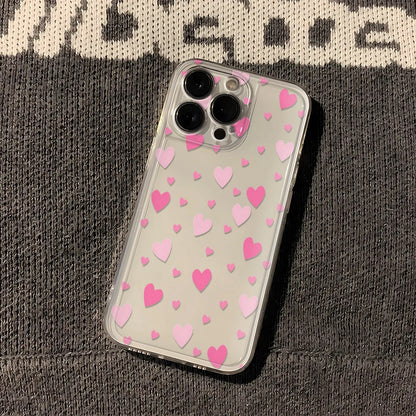 Luminous Love Case For iPhone 16 16E 15 11 12 13 14 Pro Max  For iPhone XR XS Max 8 Plus Back Cover