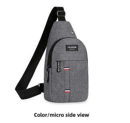 CAOX Men's Waterproof Large Capacity Fanny Pack, Adjustable Strap For Outdoor Activities, Travel Running, Hiking, And Cycling