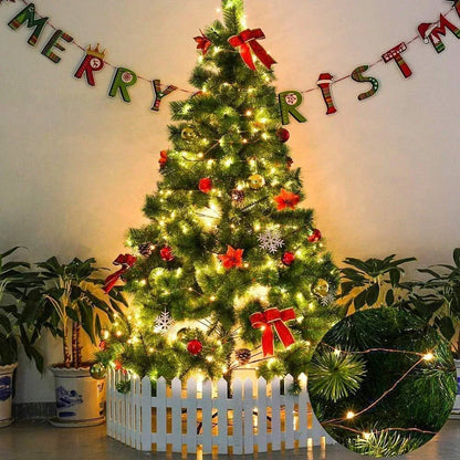 100/2M Outdoor LED String Lights Garland Waterproof Fairy Light Christmas Wedding Party Holiday Gardening Decoration USB/Battery