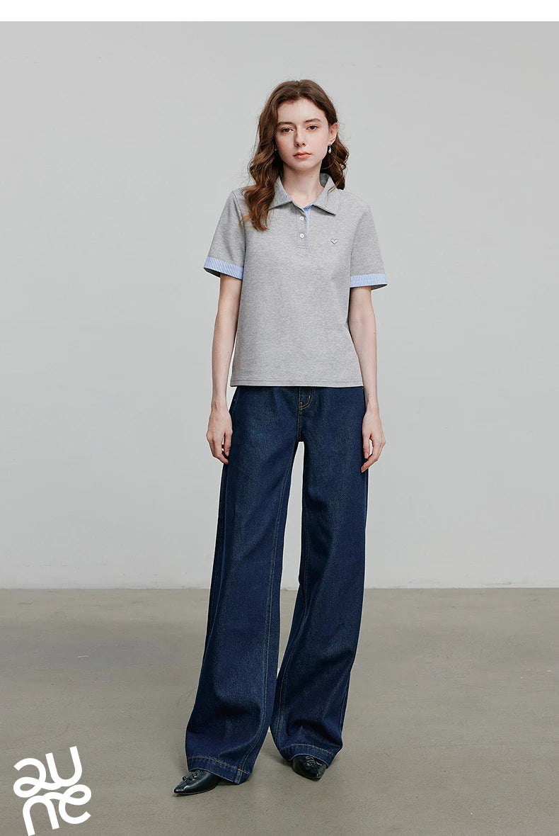 TOYOUTH Women Short Sleeve T shirt 2025 Spring New Tops 8521007