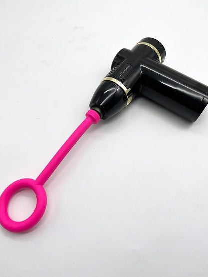 Fascia gun accessories male penis massage ring high-speed frequency penis silicone vibration ring