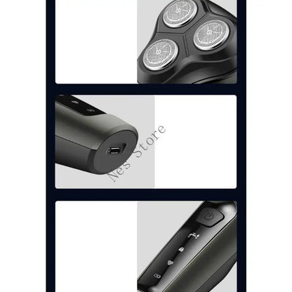 USB Rechargeable Portable Man Home Appliances Shaving Machine Male Beard Trimmer X7XA