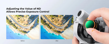 K&F CONCEPT Drone Lenses Filter for DJI Mini 4 Pro Filter UV CPL ND NDPL16 32 64 128 256 Black Mist 1/4 ND1000 Camera Filter Set