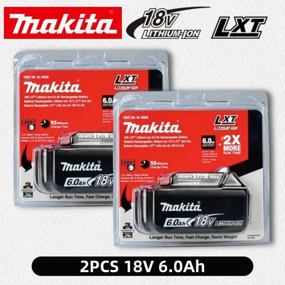 Genuine 6AH makita BL1860 6ah Battery Power Tools Li-ion Replacement LXT BL1850 BL1840 for 18V Screwdriver with BMS 18v battery