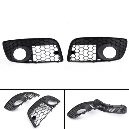 New Front Bumper Fog Lamp Lights Grill Grille L/R For VW GOLF MK5 GTI 2006-2009