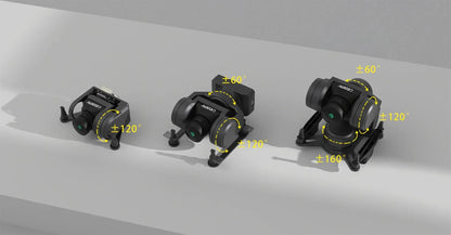 Caddx GM1 GM2 GM3 FPV Gimbal Head Tracking (No Camera) CaddxFPV For FC FPV 19mm Camera Avatar HD Goggles Drone Car Airplane