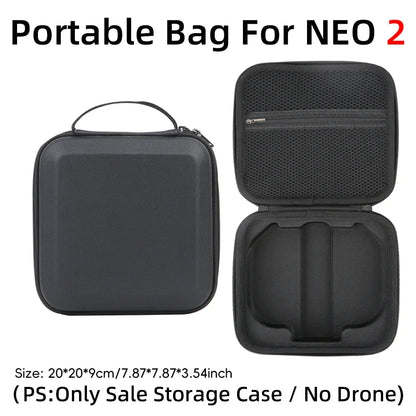 Carrying Shockproof Case For DJI NEO 2 Case Portable Storage Bag For DJI Neo 2 Drone Remote Accessories