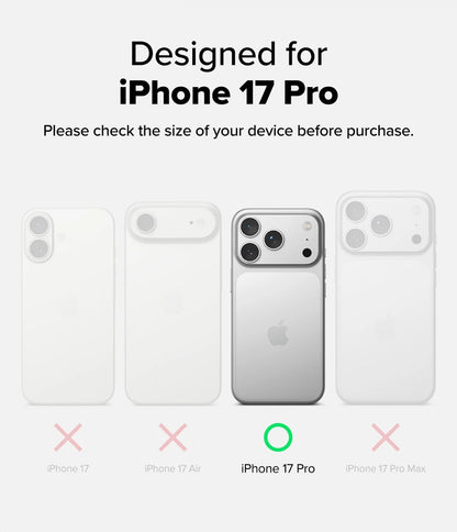 Ringke Fusion-X Compatible with iPhone 17 Pro Case Hard Back Shockproof Soft TPU Frame protector for iphone Cover