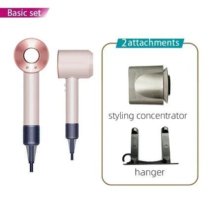 Sèche-cheveux Super Hair Dryer 220V sans balais, soin capillaire personnel, coiffage, outil à ions négatifs, programme de séchage, sèche-cheveux électrique à ions négatifs