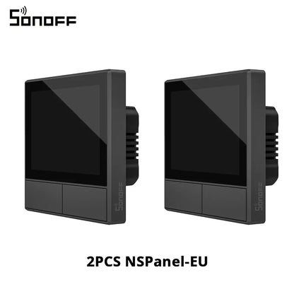 SONOFF NSPanel Smart Scene Wall Switch EU/US Integrated HMI Panel Home Automation Thermostat Smart HomeWorks with Alexa Alice