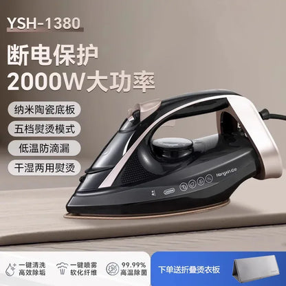 Handheld Portable Steam Iron Compact for Home Use Dry And Wet Ironing Clothes Smoothing Machine