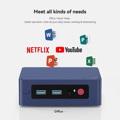 Beelink Mini S13 Intel Twin Lake N150 S12 Pro N100 16G 500G Windows 11 Mini S 11th N5095 DDR4 8GB 128GB Desktop Computer N95