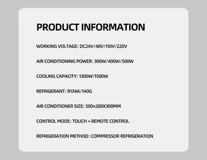 Portable Air Conditioner For Room Cooling Machine Tent Cooling Machine Climatizzatore