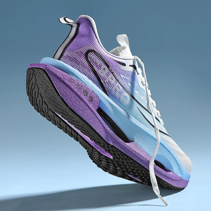 Running Shoes Men Sports Carbon Board Marathon Breathable Light Comfort Women Athletic Sneakers Jogging Tenis Air Cushion 2026