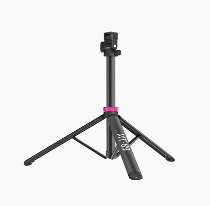 Ulanzi MT-89 2M Quick-Release Light Stand with Cold Shoe Mount 8-Section Extend for Action Camera Phone Clamp Photograph Tripod