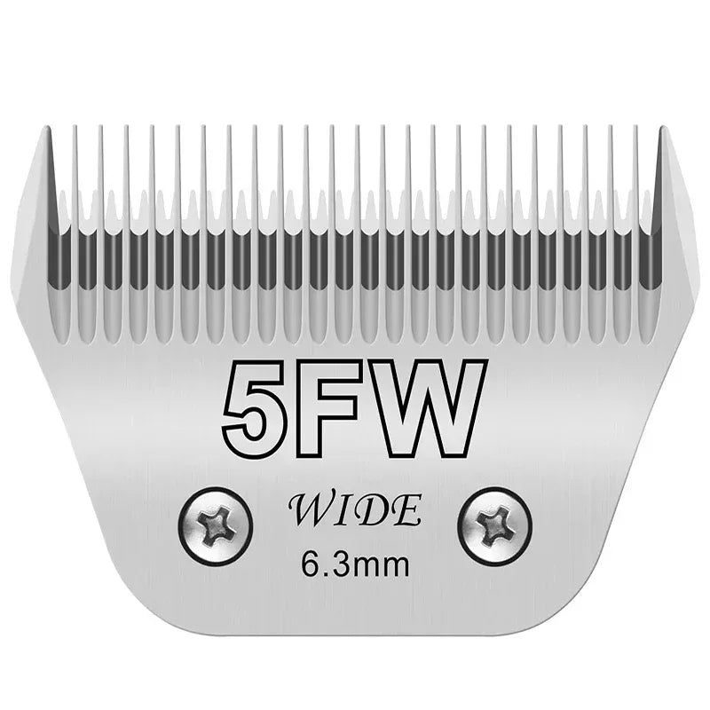 Pet Dog Cat Detachable Ceramic Blade Compatible with Andis,Oster A5 & 76,Wahl KM 10 Series Animals Grooming Clippers