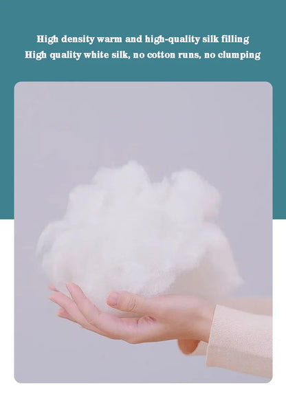 Gray magnetic cotton door curtain, thickened, warm, windproof, partition curtain, soundproof, cold proof, blackout curtain