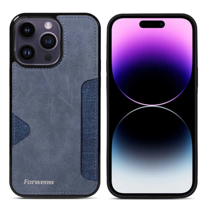 Retro Card Holder Phone Case for iPhone 17 16 15 14 13 12 11 Pro Max 16E Mini XS XR SE 7 8 Plus Busines Wallet PU Leather Cover