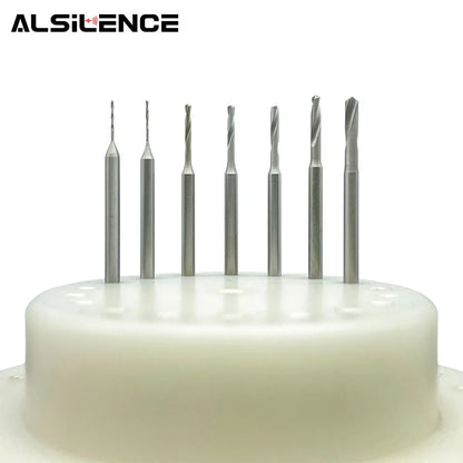 High Speed Steels Twist Drill for Drilling Hard Earmold Sound Outlet Shaping Hard Earmolds Small Diameter Drill Bit Tiny Drill