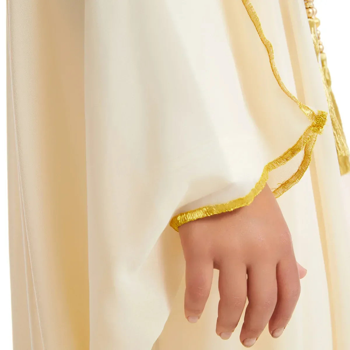Muslim Saudi Arabian Boy Abaya Children Praying Islamic Clothing Kimono Middle Eastern Teen Dress Dubai New Fashion Classic