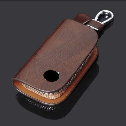 Universal Car Key Bag Cover Case Leather Key Wallet For Opel Chevrolet Jeep Hyundai Ford Mazda Nissan Infiniti Car Accessories