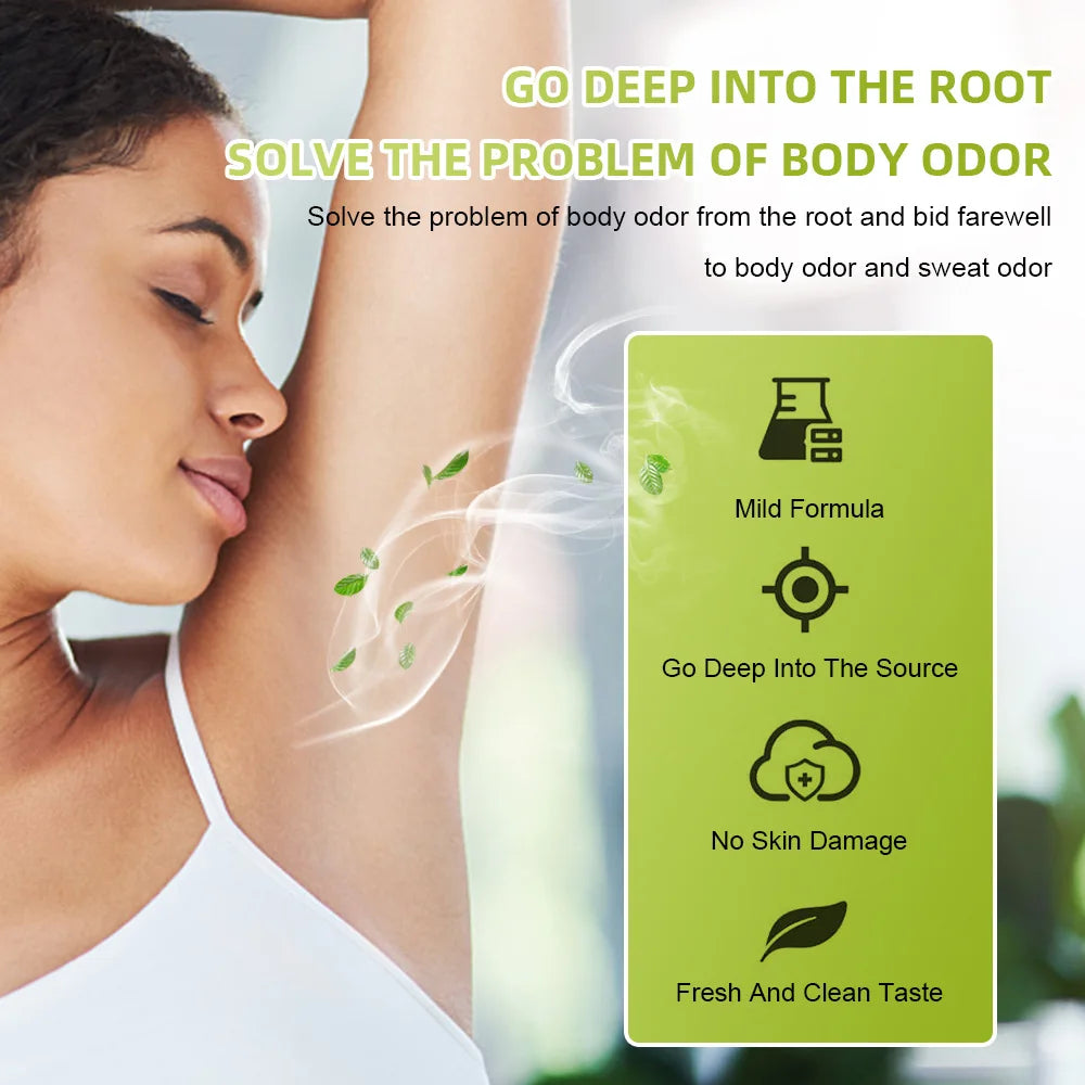 Body Odor Removal Antiperspirant Hair Inhibitor Long Lasting Effect Sweat Odor Deodorant Fresh Pleasant Rose Fragrance Body Care