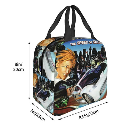 Custom Hot Wheels For Fans Thermal Insulated Lunch Bag Cartoon Sport Car Portable Lunch Container Travel Multifunction Food Box